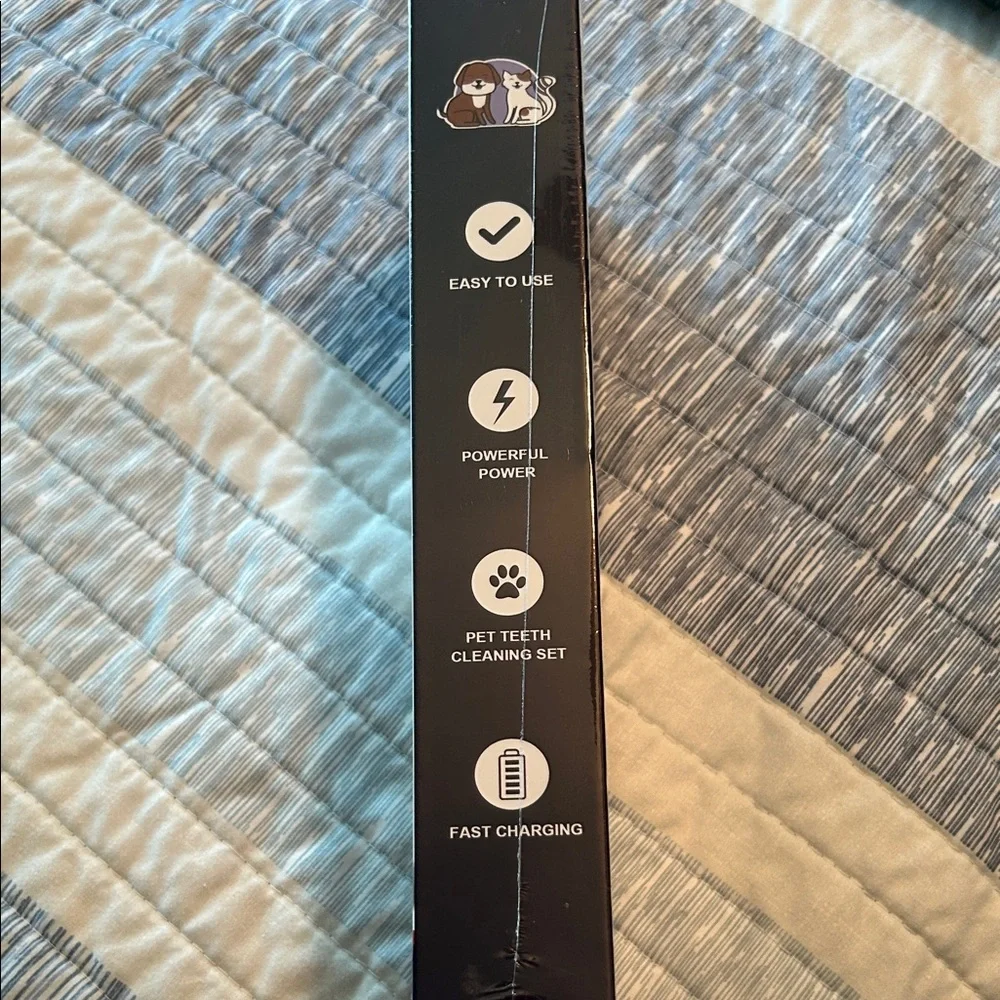 Black Pet Ultrasonic Teeth Cleaner